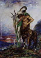 A Dead Poet being Carried by a Centaur
