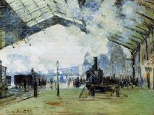 Arrival of the Normandy Train, Gare Saint Lazare