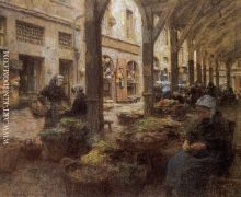 The Covered Vegetable Market, St Malo