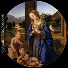 LORENZO DI CREDI Adoration of the Child