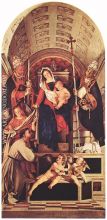 Madonna and Child with Sts Dominic, Gregory and Urban