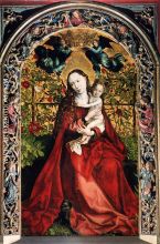 Madonna Of The Rose Bower