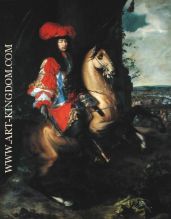 Equestrian Portrait of Louis XIV of France