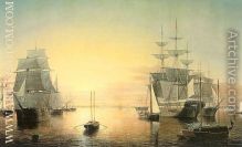 Boston Harbor 1850-55