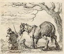 Peasant with Horse