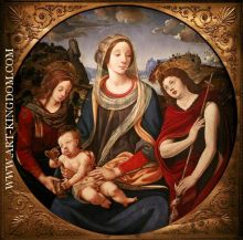 Virgin with Child between Saint John the Baptist and Saint Magdalena