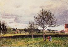 Eragny Landscape, Le Pre