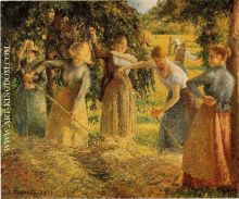 Harvest at Eragny