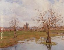 Landscape with Flooded Fields