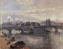 The Corneille Bridge, Rouen Morning Effect