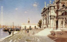 A View Of Santa Maria Della Salute Venice