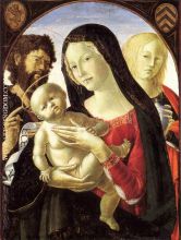 Madonna And Child With St John The Baptist