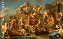 Batoni Pompeo The Triumph of Venice 1737