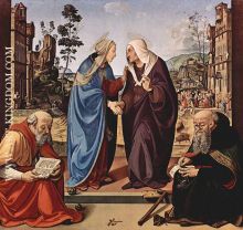 Maria und Hl. Elisabeth, Hl. Nikolaus und Hl. Antonius