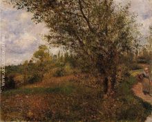 Pontoise Landscape, Through the Fields