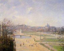 The Bassin des Tuileries  Afternoon, Sun