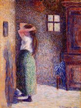 Young Peasant at Her Toilette