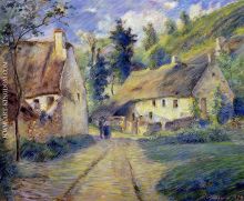 Cottages at Auvers, near Pontoise