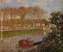 Setting Sun at Moret