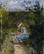 Jeanne in the Garden, Pontoise