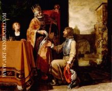 King David Handing the Letter to Uriah