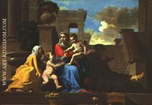 Holy Family on the Steps