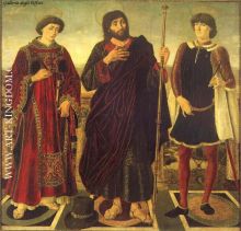 Altarpiece of the SS. Vincent, James and Eustace