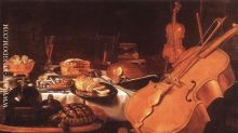 Still Life with Musical Instruments