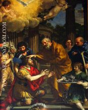 Ananias restoring the sight of st paul