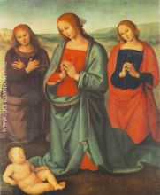 Madonna with Saints Adoring the Child