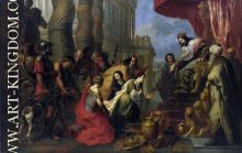 Erasmus Quellinus The Meeting of King Solomon and the Queen of Sheba