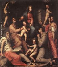 Madonna and Child with Saints