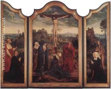 Matsys Christ on the Cross with Donors