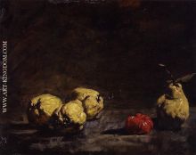 Still Life with Pears and a Quince