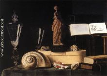 Still Life With Statuette And Shells