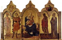madonna col Bambino e quattro santi