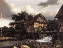 Two Water Mills and an Open Sluice