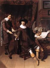 Constantijn Huygens And His Clerk