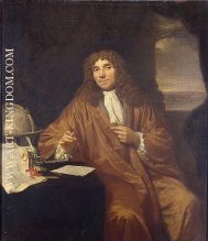 Portrait of Anthonie van Leeuwenhoek (