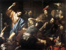 Christ Driving the Money Changers out of the Temple