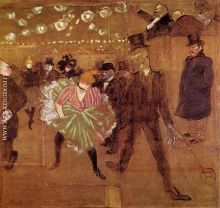 La Goulue Dancing with Valentin le Desosse