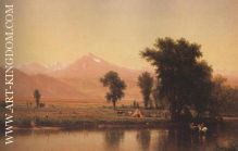 Whittredge Crossing the River Platte 1871