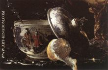 Still-Life with a Nautilus Cup detail