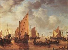 Visit of Frederick Hendriks II to Dordrecht
