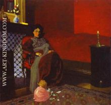 Red%20Room%20with%20Woman%20and%20Child%20Felix%20Vallotton