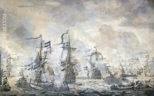Episode from the Battle of the Sound between the Dutch and the Swedish fleets, 8 November 1658