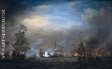 Battle of Texel August 21 1673